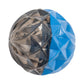 Country Living Geometric Textured Ball Dog Chew Toy, Interactive Rubber Toy for Mental Stimulation – Large