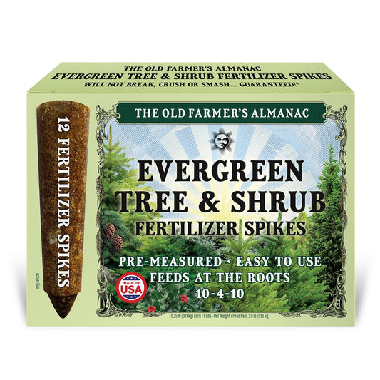 The Old Farmer's Almanac Evergreen Tree & Shrub Fertilizer Spikes