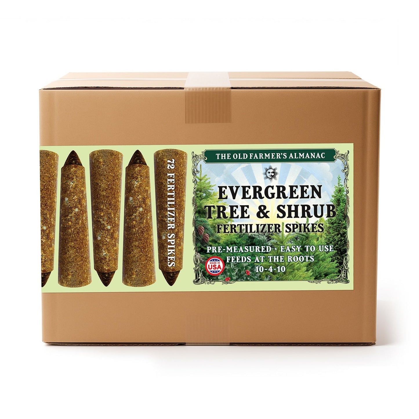 The Old Farmer's Almanac Evergreen Tree & Shrub Fertilizer Spikes