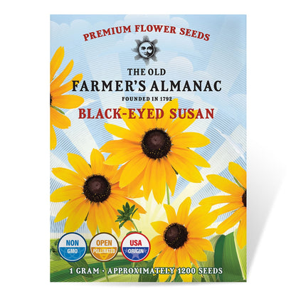 The Old Farmer's Almanac Rudbeckia Black Eyed Susan Seeds