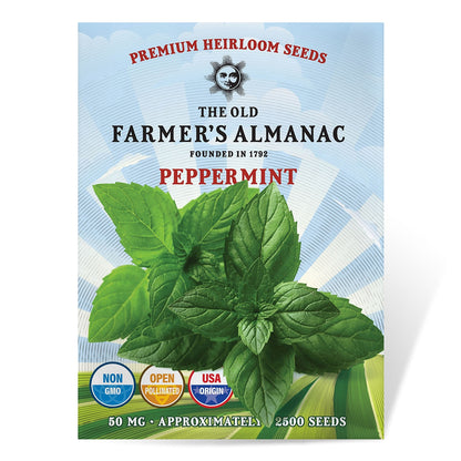 The Old Farmer's Almanac Heirloom Peppermint Seeds