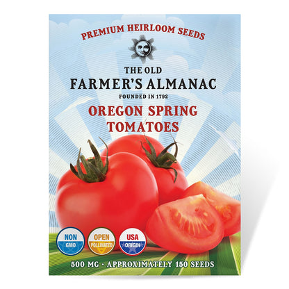 The Old Farmer's Almanac Heirloom Oregon Spring Tomato Seeds