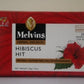 MELVINS HIBISCUS TEABAGS 20'S TAGGED