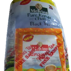 Melvins Black Tea Plus Free Tangawizi Sample 500g