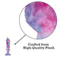 Tie Dye Skinny Narwhal Magical Creature Plush Dog Toy – with Squeaker & Crinkle Paper for Fun Play