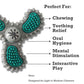 TPR Dental Spinner Dog Chew Toy – Durable Dental Care Fun for Light to Medium Chewers