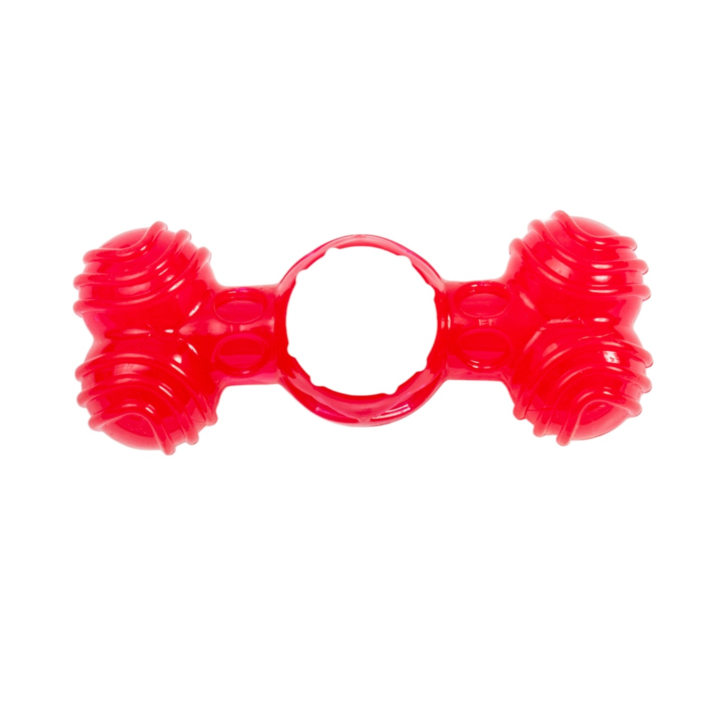 Country Living TPR & Nylon Quacker Bone Chew Toy for Dogs – with Engaging Quacking Sound