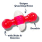 Country Living TPR & Nylon Quacker Bone Chew Toy for Dogs – with Engaging Quacking Sound