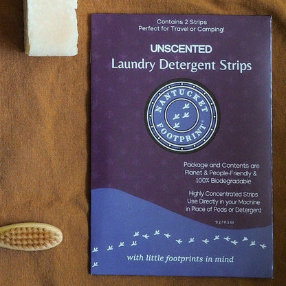 Travel Laundry Detergent Strips (2 Strips) - Set of 6 Packets