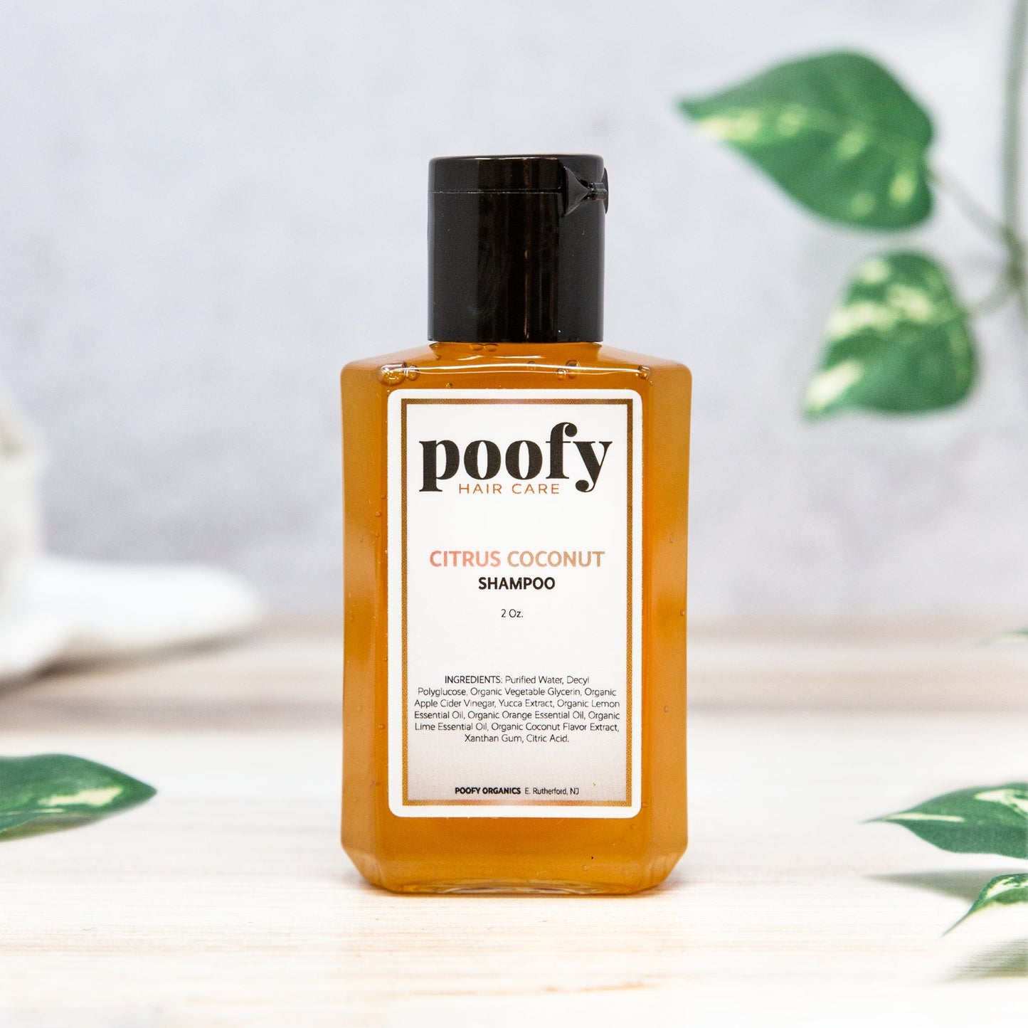 Citrus Coconut Shampoo - Travel