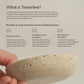 Travertine Incense Holder Plate