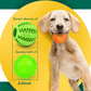 Pelotas chirriantes interactivas de 2.5” para cachorros, juguetes para la dentición, masticables para perros pequeños, limpieza dental y adiestramiento