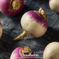 Purple Top White Globe Turnip – 250 Seeds