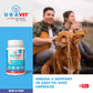 UBAVET Omega-3 Capsules 1000 mg – Skin, Coat & General Health Support for Dogs & Cats (120 ct)