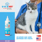 UBAVET Vet Ear Cleansing Solution for Dogs & Cats – (4 fl oz / 120ml)