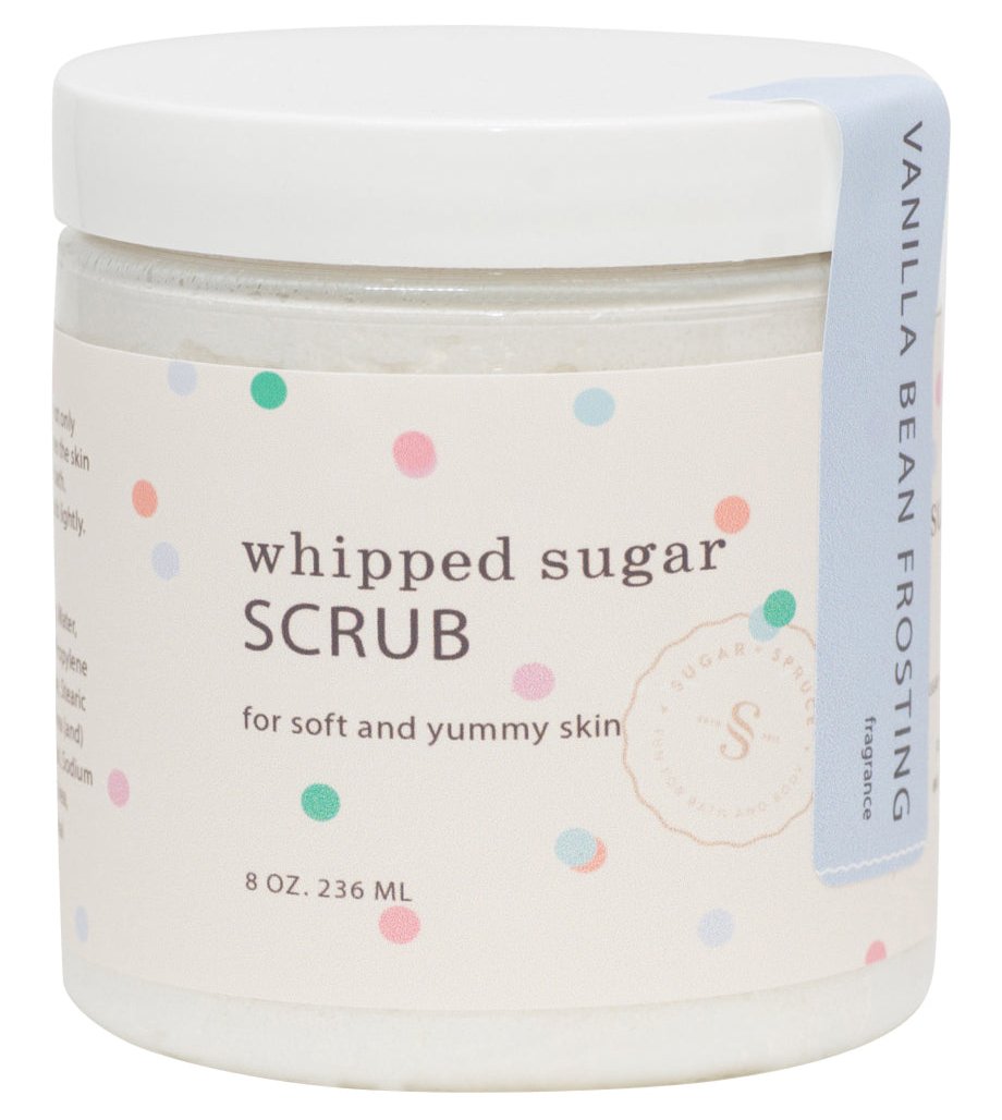 Whipped Sugar Scrub Vanilla Bean Frosting