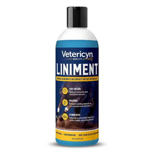Vetericyn Equine Liniment 16 oz. Horse Muscle Joint Care Support