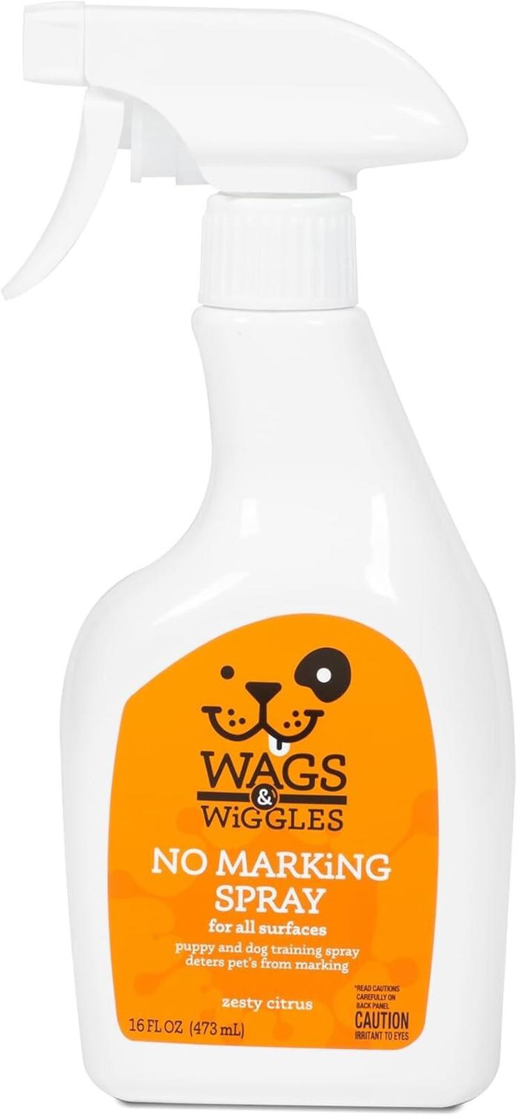 No Marking Deterrent Training Spray for Dogs - Indoor Dog Pee Repellant