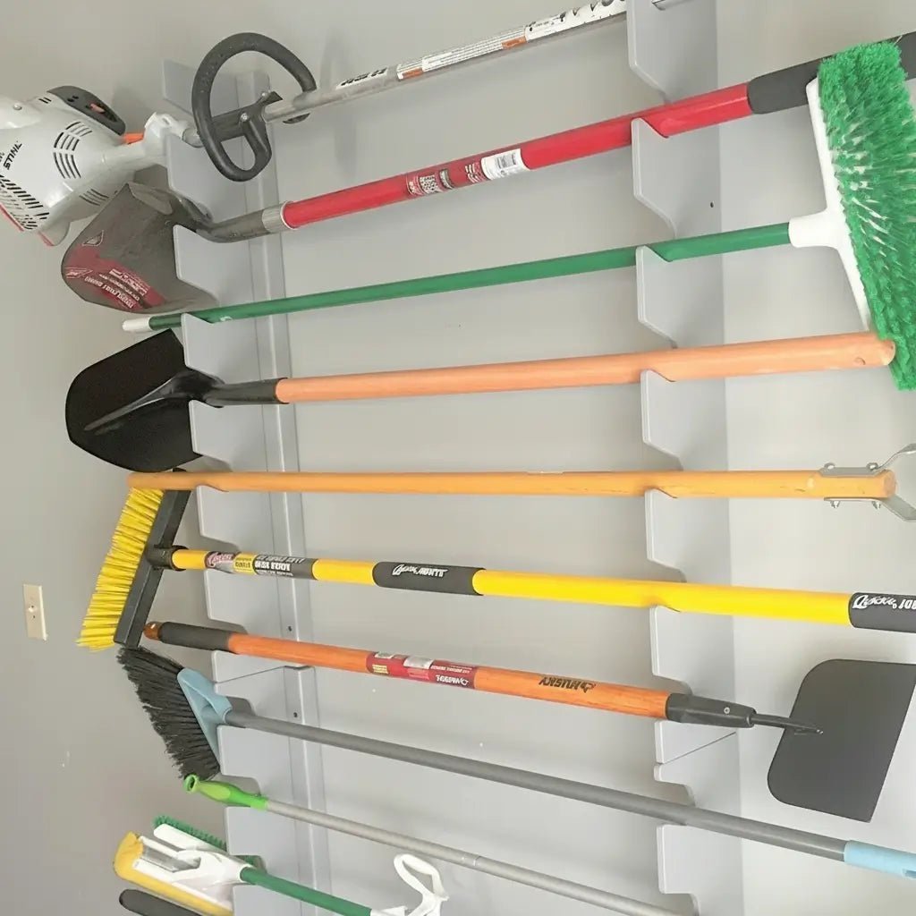 Wall-Mounted Garden Tool Rack - Garage – Orchid Stuff Plus