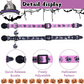Cute & Stylish Breakaway Cat Collars! 🐾🎀 2-pack in Pink & Black Skull Design, Perfect for Your Fashionable Feline! 💖🐱