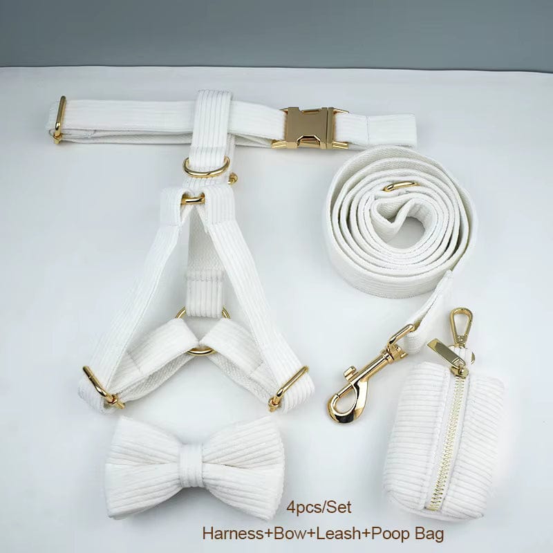 White Corduroy Set