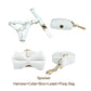 White Wedding Velvet Set