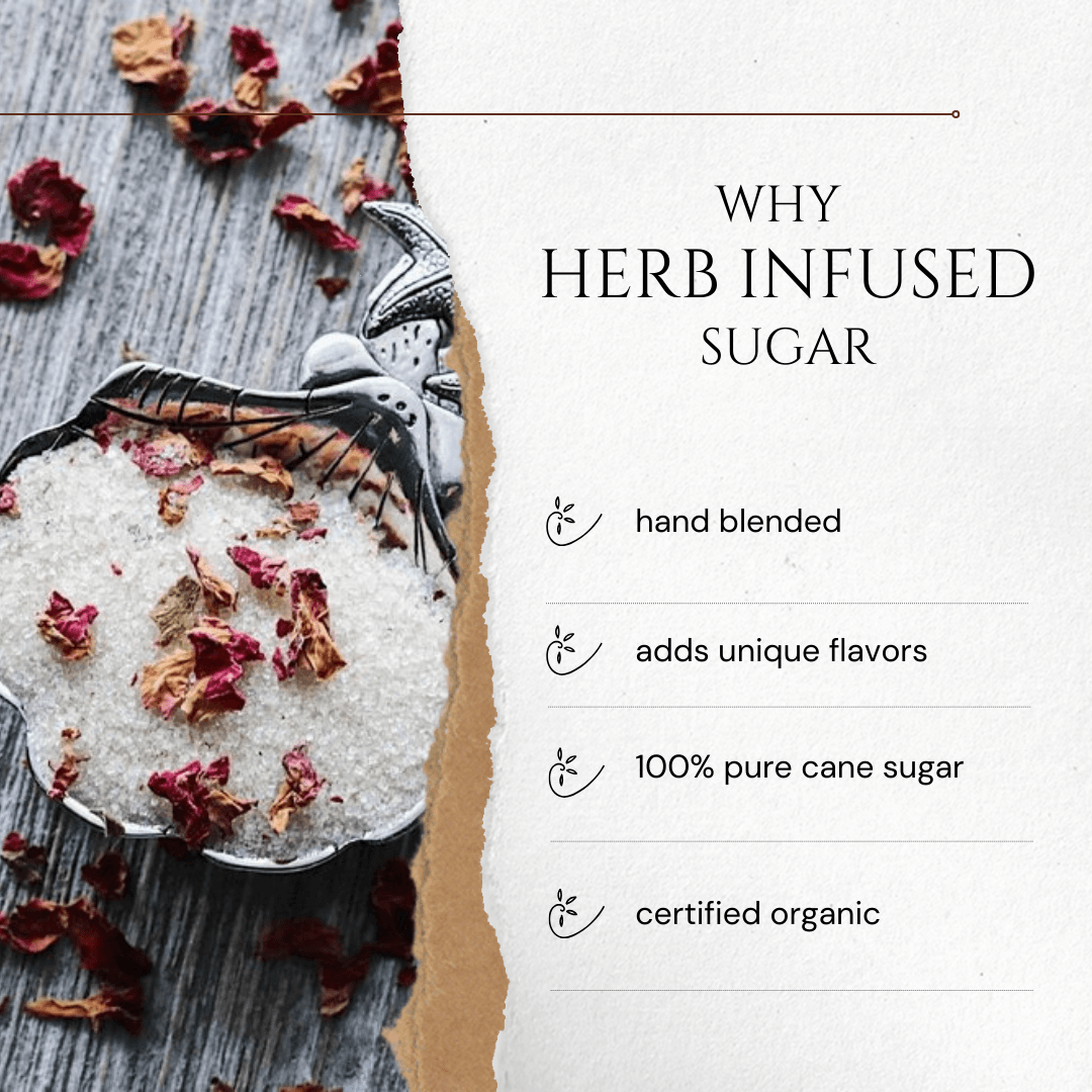 Juniper Apple infused artisan culinary  sugar