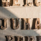 Wooden Alphabet Letter