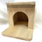 Chinchilla Chew House With Hardware To Attach To Cage