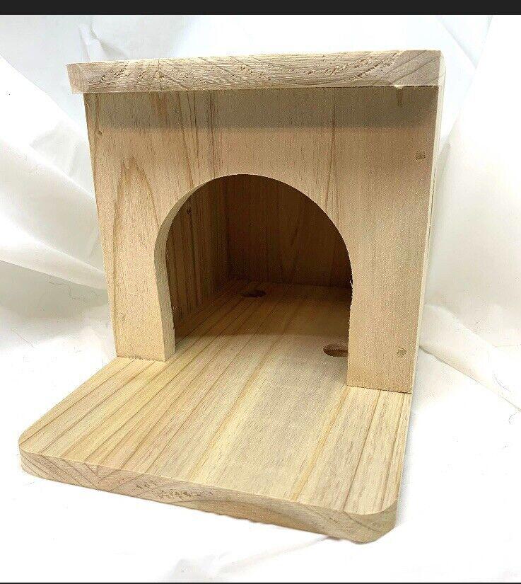 Chinchilla Chew House With Hardware To Attach To Cage
