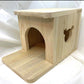 Chinchilla Chew House With Hardware To Attach To Cage