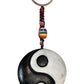Llavero de Yin Yang hecho a mano